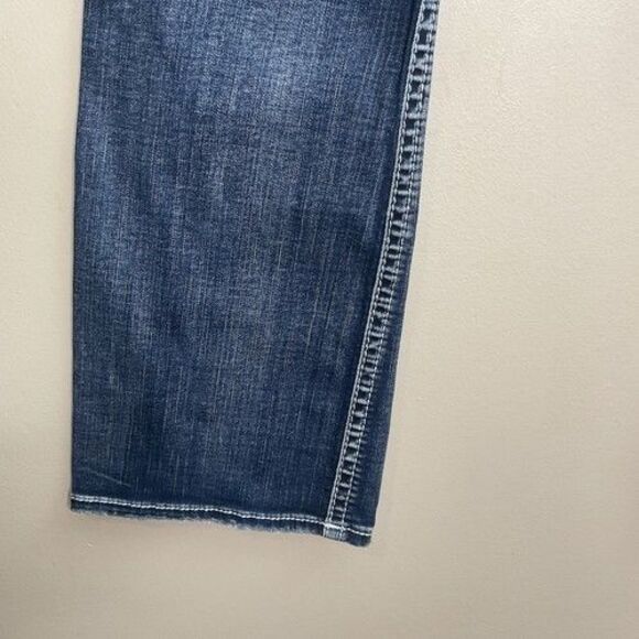 Rock Revival Yui Wash Embellished Stretch Denim Bootcut Jeans Women Size 31X32 - Picture 10 of 15